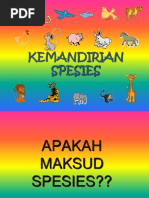 kemandirian spesies