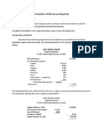 Completion of The Accounting Cycle