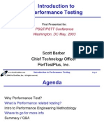 Intro to Performance Pesting