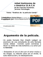 Análisis de La Película Candy - Psicofarmacología. CD