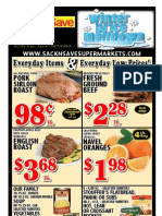 Everyday Items Everyday Low Prices!: Pork Sirloin Roast Fresh Ground Beef