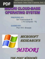 Midori cloud base os