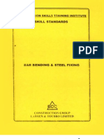 Bar Bending and Steel Fixing Skill Standards