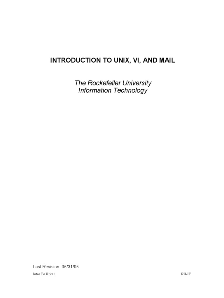 Introduction to Unix Basics and Commands | PDF | Directory (Computing ...