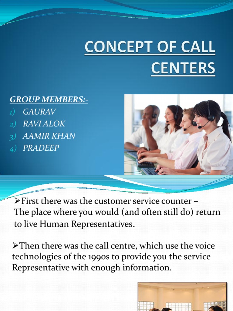 Understanding Call Center Concepts | PDF | Call Centre | Customer ...