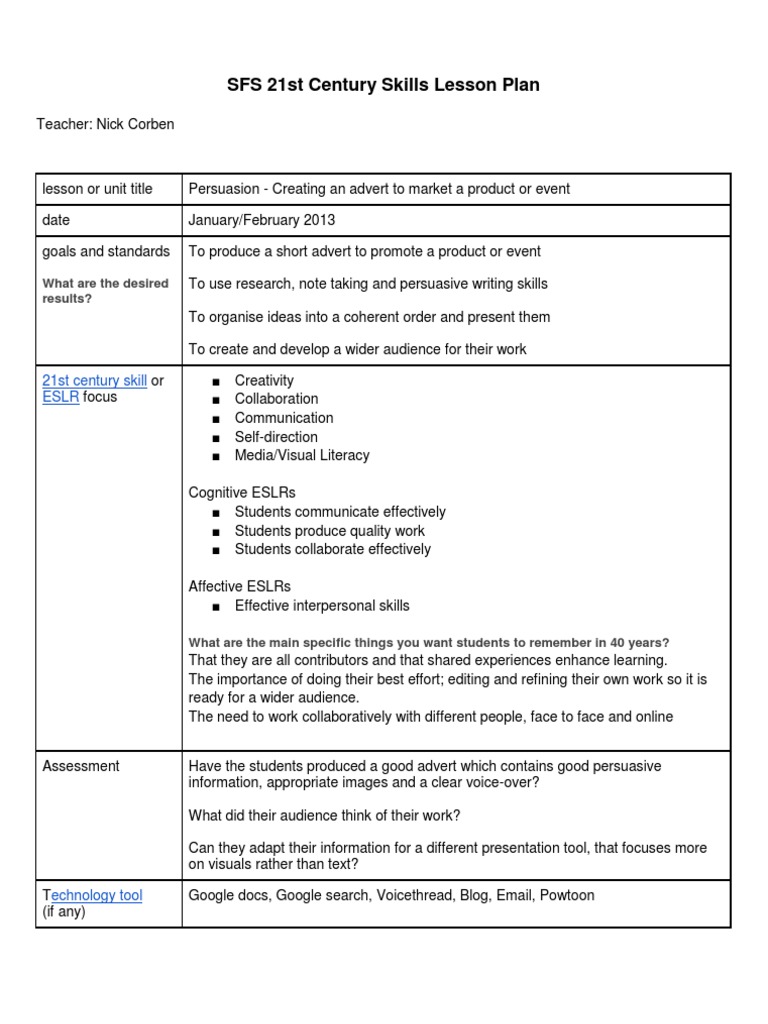Persuasive essay lesson plan middle school image