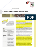 Conflict-Sensitive Reconstruction: Projekt