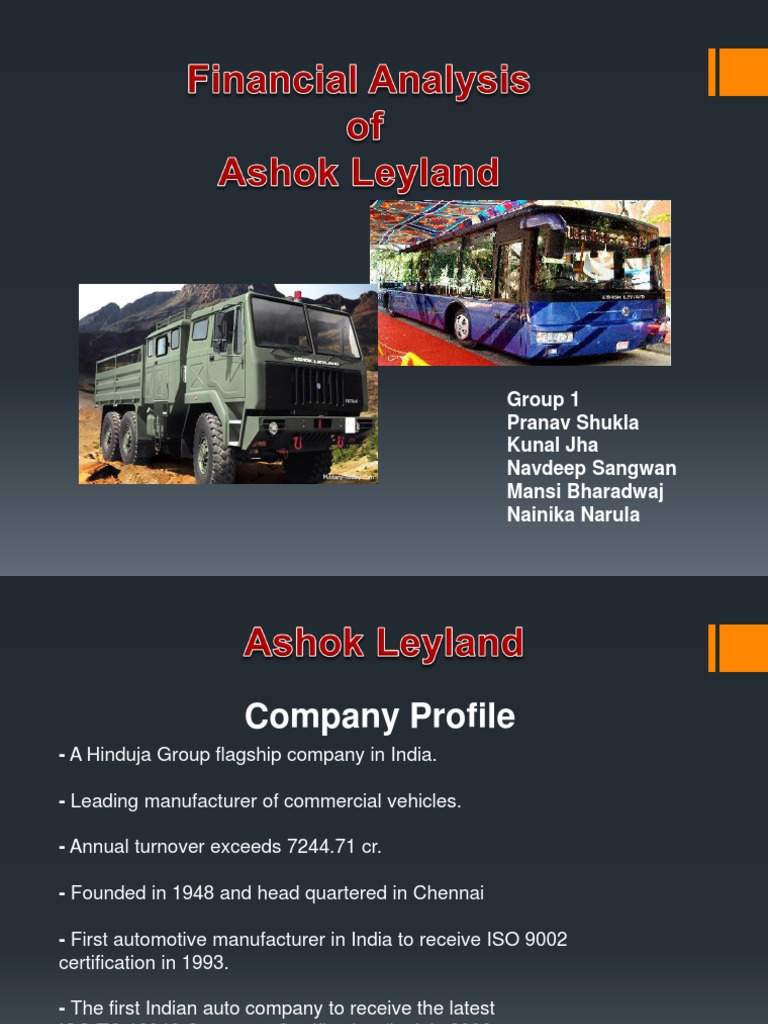 Ashok Leyland Financial Analysis 200607 PDF Equity (Finance