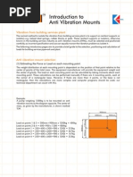 Vibration Isolator Selection Guide | PDF | Frequency | Resonance