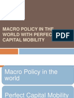 Jay Ythakkar Macro Policy in the World With Perfect Capital