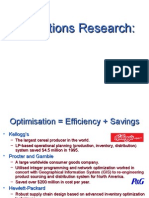 Operations Research Saves Millions for Companies