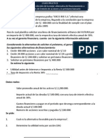 Caso Practico Decision Finaciera Emision de Acciones o Financiamiento