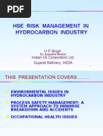 Safety Management System in Hydrocarbon Industry