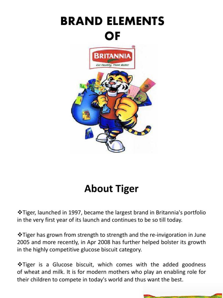 Brand Elements of TIGER PDF Tiger Brand