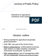 Agricultural Distortions in Ukraine