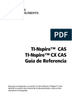 TI-NspireCAS ReferenceGuide ES