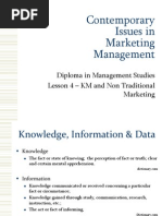 Contemporary Issues in Marketing Management