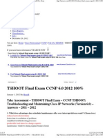 Tshoot Final Exam Ccnp 6