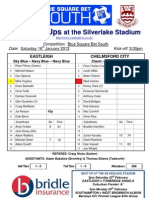 Eastleigh V Chelmsford City - 16.02.13