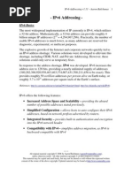 Ipv6 and Subnetting