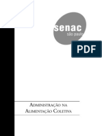 ADMINISTRAÇÃO DE UAN - SENAC