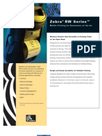 Zebra RW Series™: Mobile Printing For Businesses On The Go