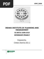 Download Internship Project Religare by Chetan Sharma SN12590609 doc pdf