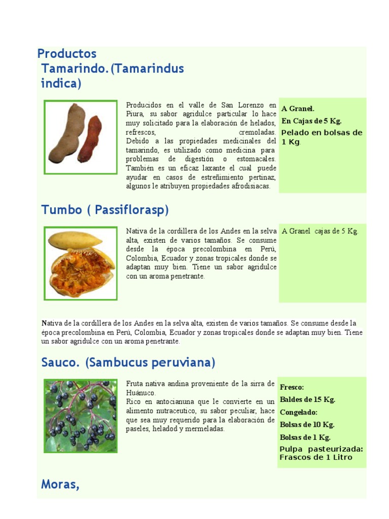 Productos De Exportacion Mora Comida Y Bebida