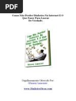 ComoNãoPerderDinheiroNaInternetEOQueFazerParaLucrarDeVerdade