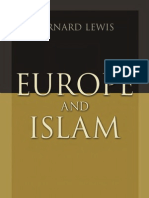 Europe and Islam by Bernard Lewis