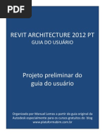 Revit Architecture 2012 PT Projeto Preliminar