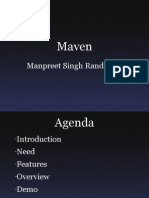 Maven: Manpreet Singh Randhawa