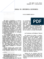 Eficiencia Tecnica e Eficiencia Economica PDF