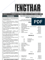 Tualchhung: Kum 2009 Ramhlun Vengthar Branch YMA Budget Ruahman A Ni