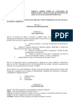 Lei 2979-2001 Código de Obras de Gravatá