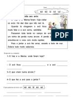 Visita aos avós texto português