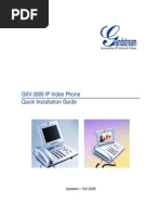 Download GXV 3000 Series Videophone Quick Install Guide by Chicago Video Phones Inc SN12595201 doc pdf