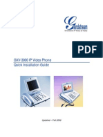 GXV 3000 Series Videophone Quick Install Guide