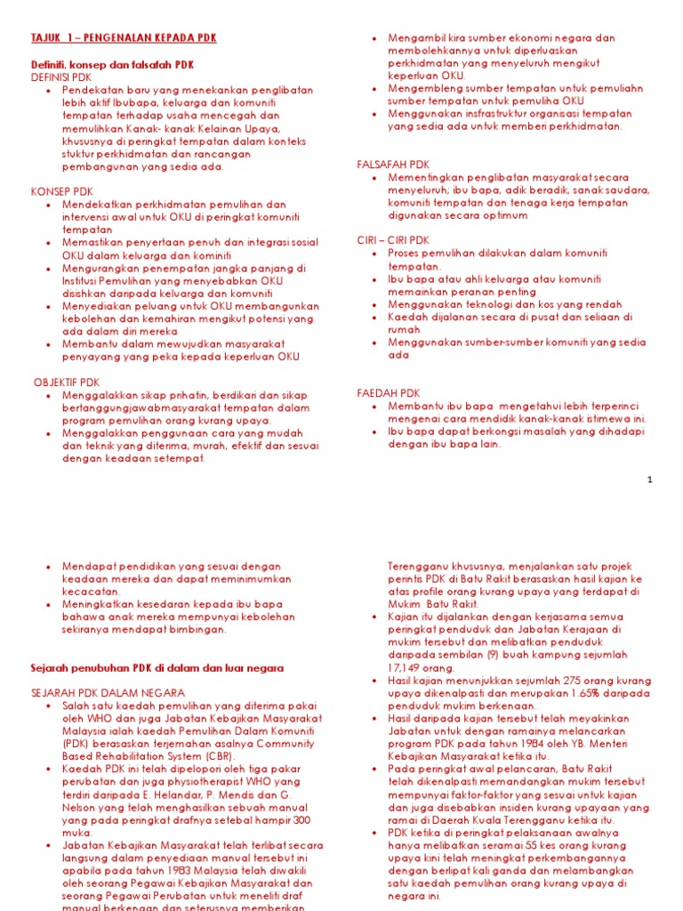 Nota Pdk Pdf
