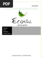 Download Go Green Business Proposal Excutive Summary by M Marlin SN12595286 doc pdf