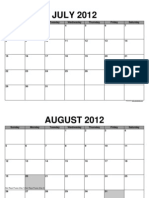 Calendar PDF