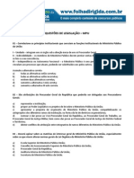 FOLHA DIRIGIDA - QUESTÕES DE LEGISLAÇÃO - MPU JA IMPRESSO