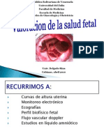 Tema 1 Valoracion de La Salud Fetal