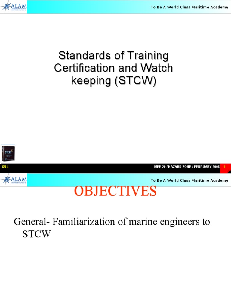 STCW Standards Overview and Updates | PDF | Water Transport | Shipping