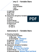 Variable Stars 2007