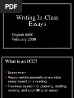 Download Writing in-Class Essays by Roy Turner SN12597813 doc pdf