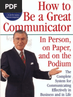 Download COMMUNICATION How to Be a Great Communicator by a_sarfaraz SN125983289 doc pdf