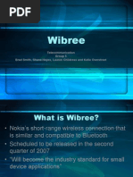 Wibree: Telecommunication Group 5 Brad Smith, Shana Hayes, Lauren Childress and Katie Overstreet