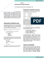 Intr to Sas Functions