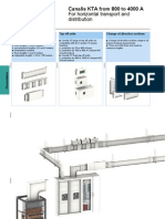 For Horizontal Transport and Distribution: Canalis KTA From 800 To 4000 A